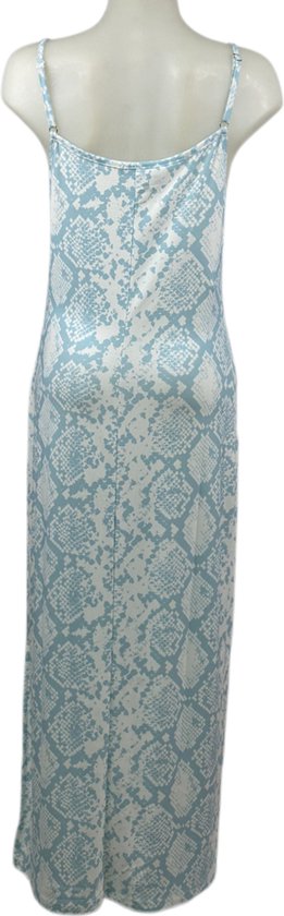 Lichtblauwe Lange Jurk