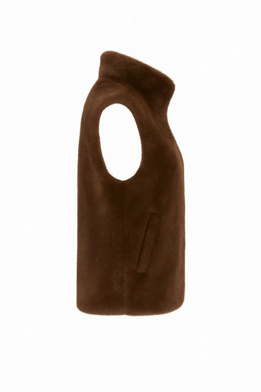 Faux Fur Bodywarmer