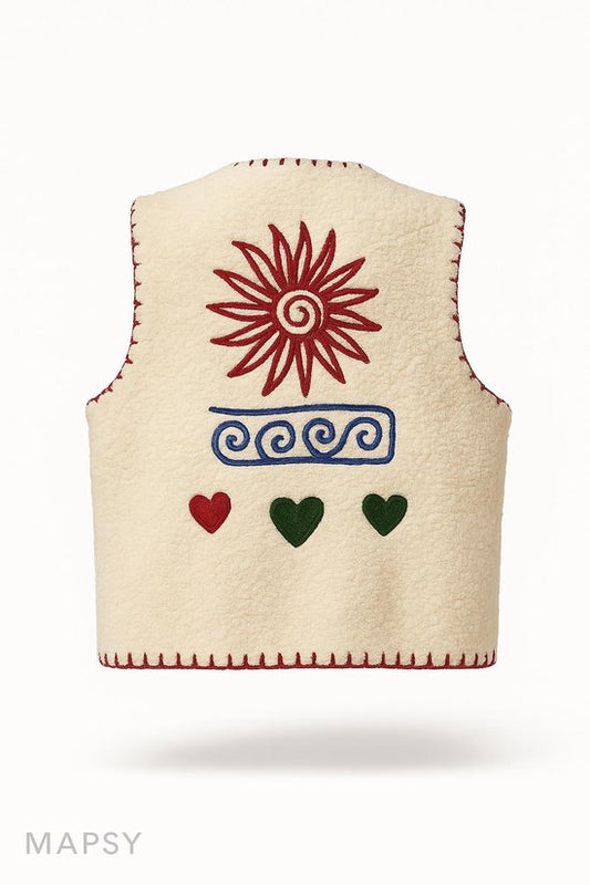 Boho Gilet HeartEye