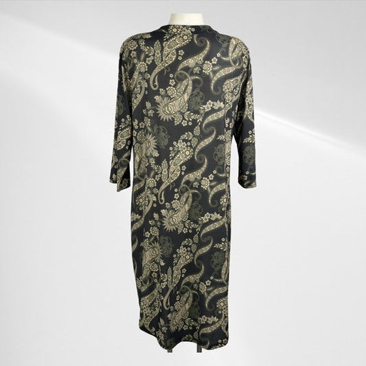 Soepelvallende Travelstof Damesjurk Plus Size