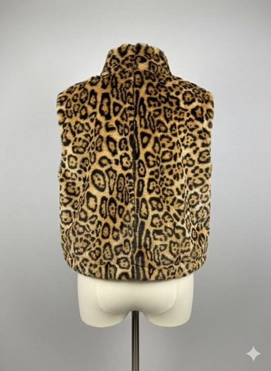 Premium Faux Fur Bodywarmer Tijger