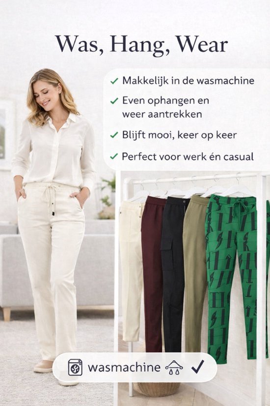 AULKEEP Hiphop-broek met wijde pijpen voor dames, afneembare broek voor AULKEEP Hiphop-broek met wijde pijpen voor dames, afneembare broek voor