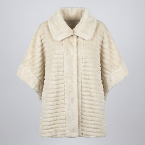 Faux Fur Poncho – Model 41091