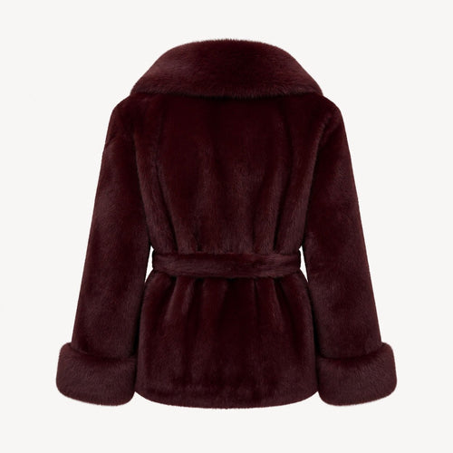Faux Fur Jas - One Size