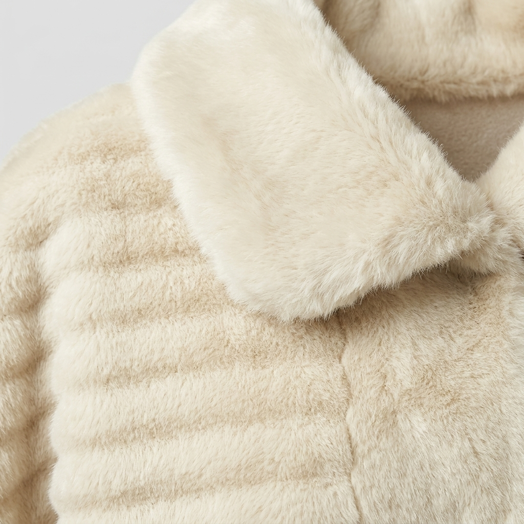 Faux Fur Poncho – Model 41091