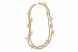 HS Ketting Lang - statement detail - 3 kleuren - Blauw - 61CAB17BAA6FEF6D