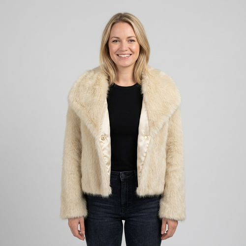 Faux Fur Jas – Model 41186