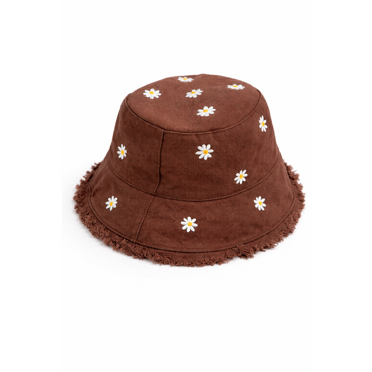 HS Buckethat - Margrietjes - zomerse accessoire - 5 kleuren - originele variantfoto