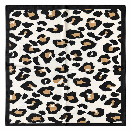 HS Sjaal - 70x70 NIEUW - In 3 Kleuren - Zijde Satijnen Look - Zwart