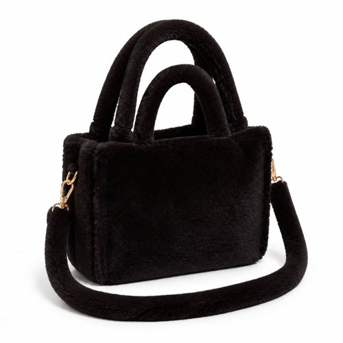 Faux Fur Hand- en Schoudertas