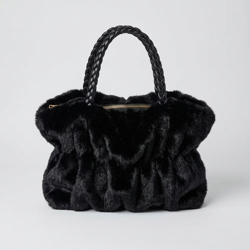 Faux Fur Shaggy Shopper – Model 15515
