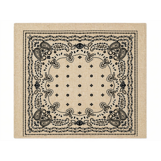 HS Sjaal - 70x70 NIEUW - In 8+ Kleuren - Cotton Look - Beige