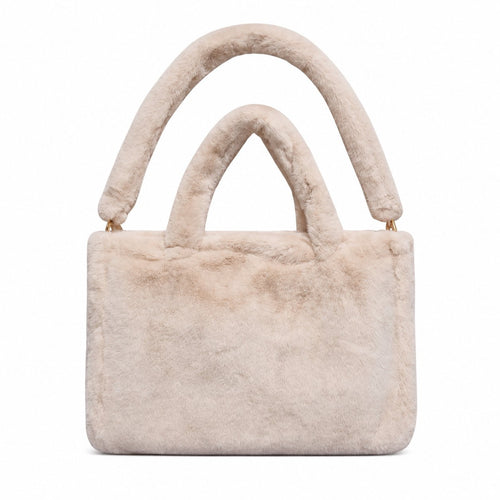 Faux Fur Hand- en Schoudertas