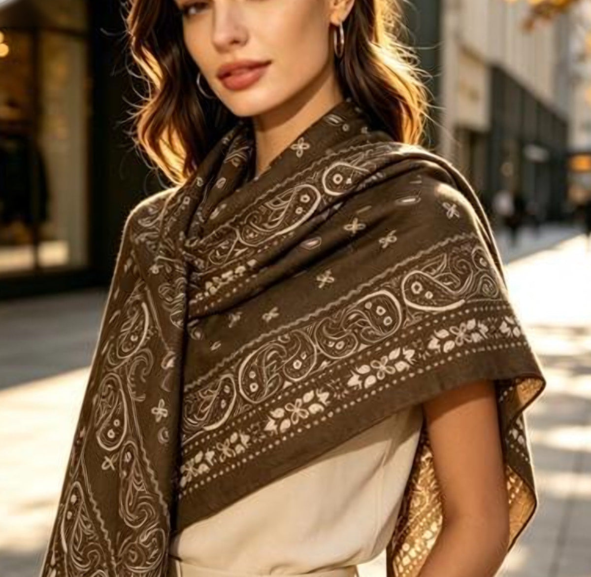 Paisley Bandana Sjaal