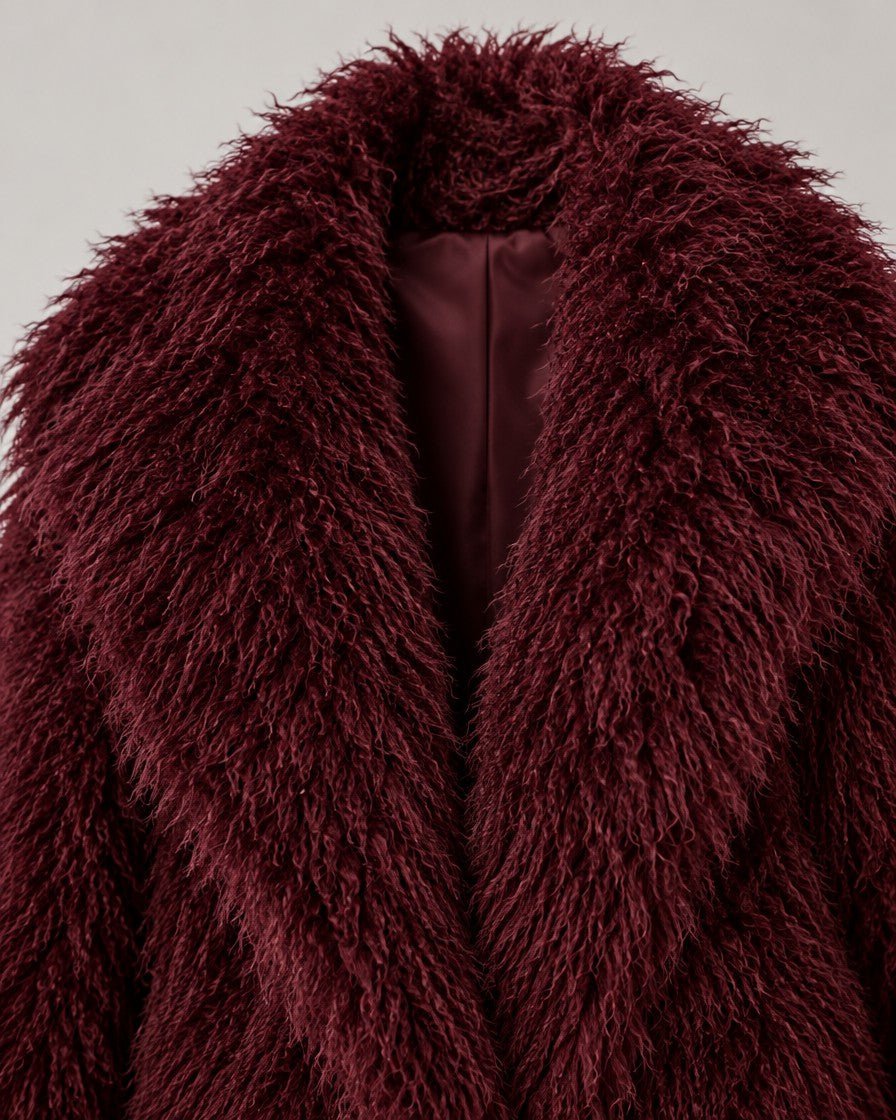 Faux Fur Shaggy Jas