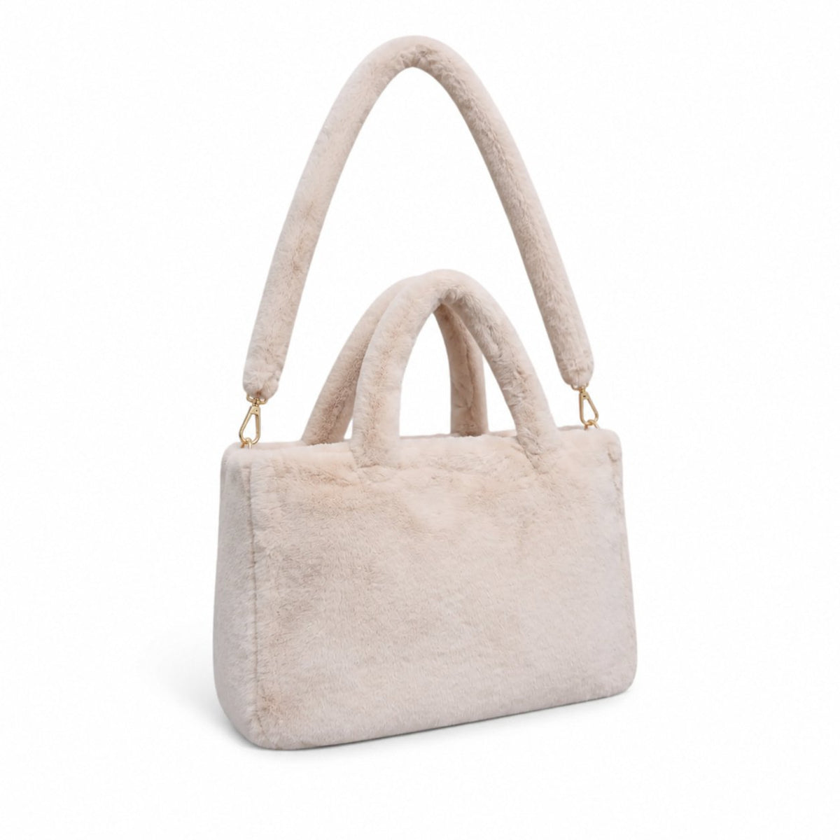 Faux Fur Hand- en Schoudertas
