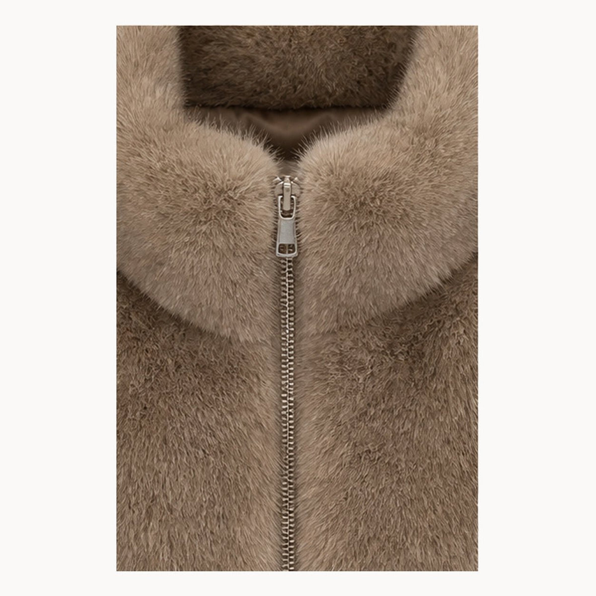 Faux Fur Bodywarmer – Model 41096