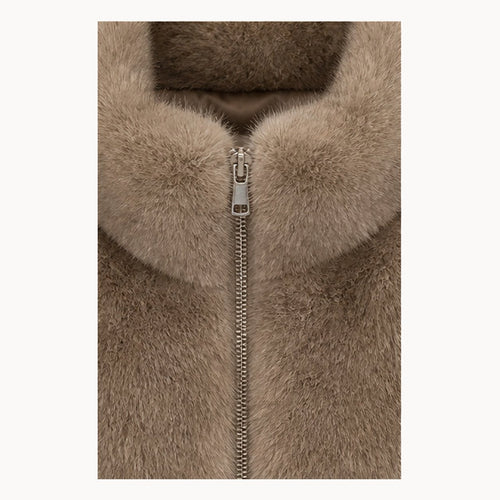 Faux Fur Bodywarmer – Model 41096