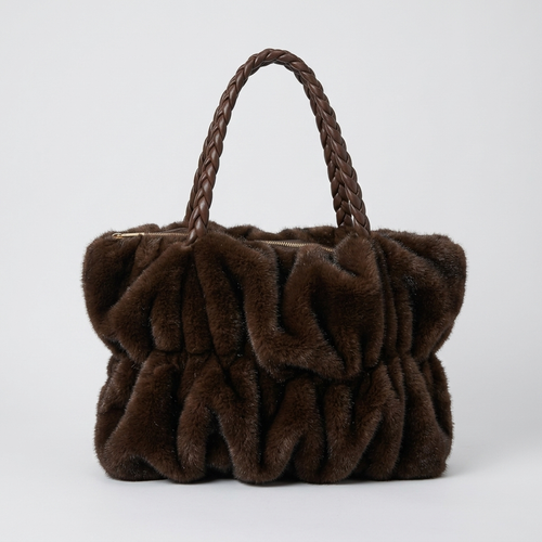 Faux Fur Shaggy Shopper – Model 15515