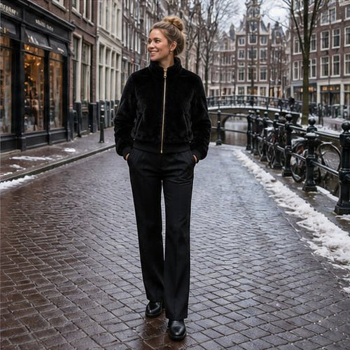 Faux Fur Bomberjas - One Size