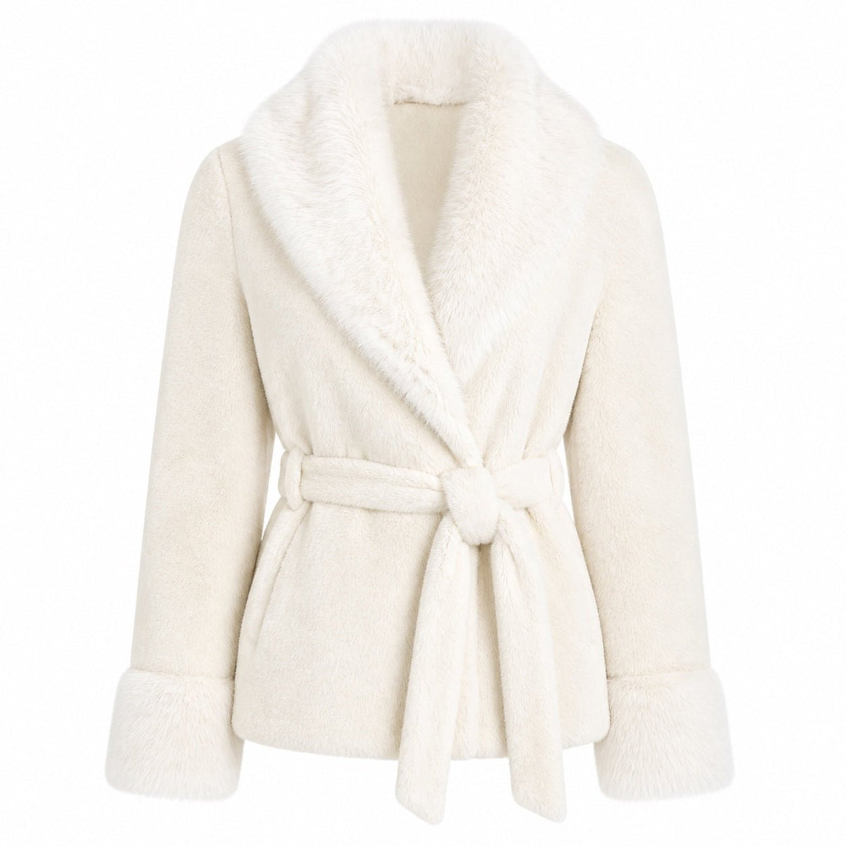 Faux Fur Jas - One Size