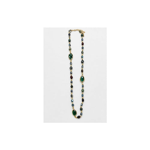 Lange Ketting met Stenen