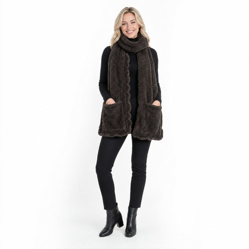 Faux Fur Sjaal - One Size