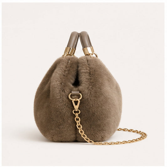 Faux Fur Handtas – Model 20112