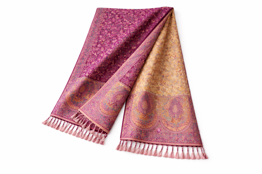 Dubbelzijdige Wintersjaal – Yak Wool