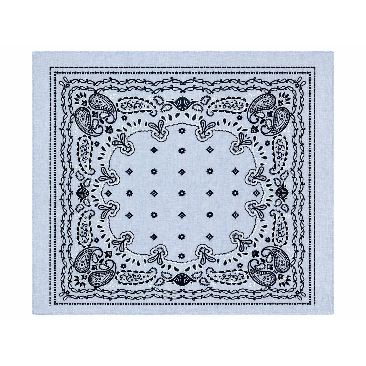 HS Sjaal - 70x70 NIEUW - In 8+ Kleuren - Cotton Look - Blauw