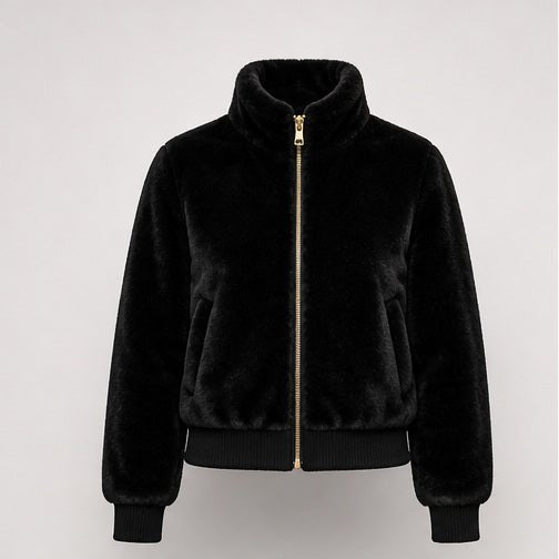 Faux Fur Bomberjas - One Size