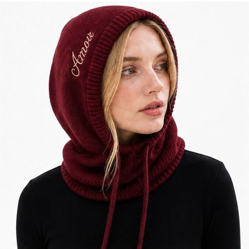 Amour Gebreide Hood