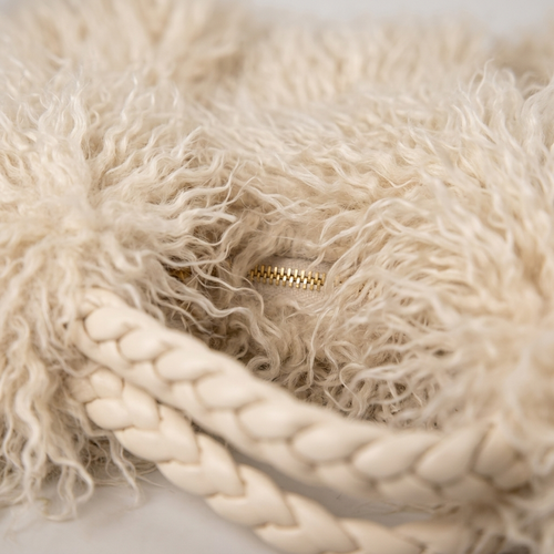 Faux Fur Shaggy Tas