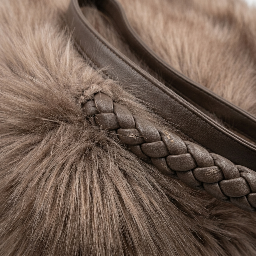 Faux Fur Shaggy Shopper – Model 9201