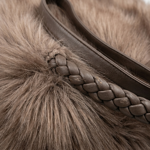Faux Fur Shaggy Shopper – Model 9201