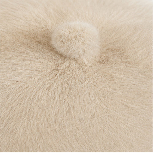 Faux Fur Baret - One Size