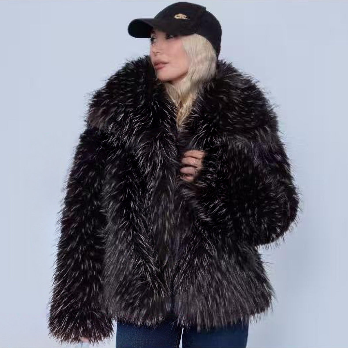 Faux Fur Jas
