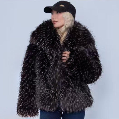 Faux Fur Jas