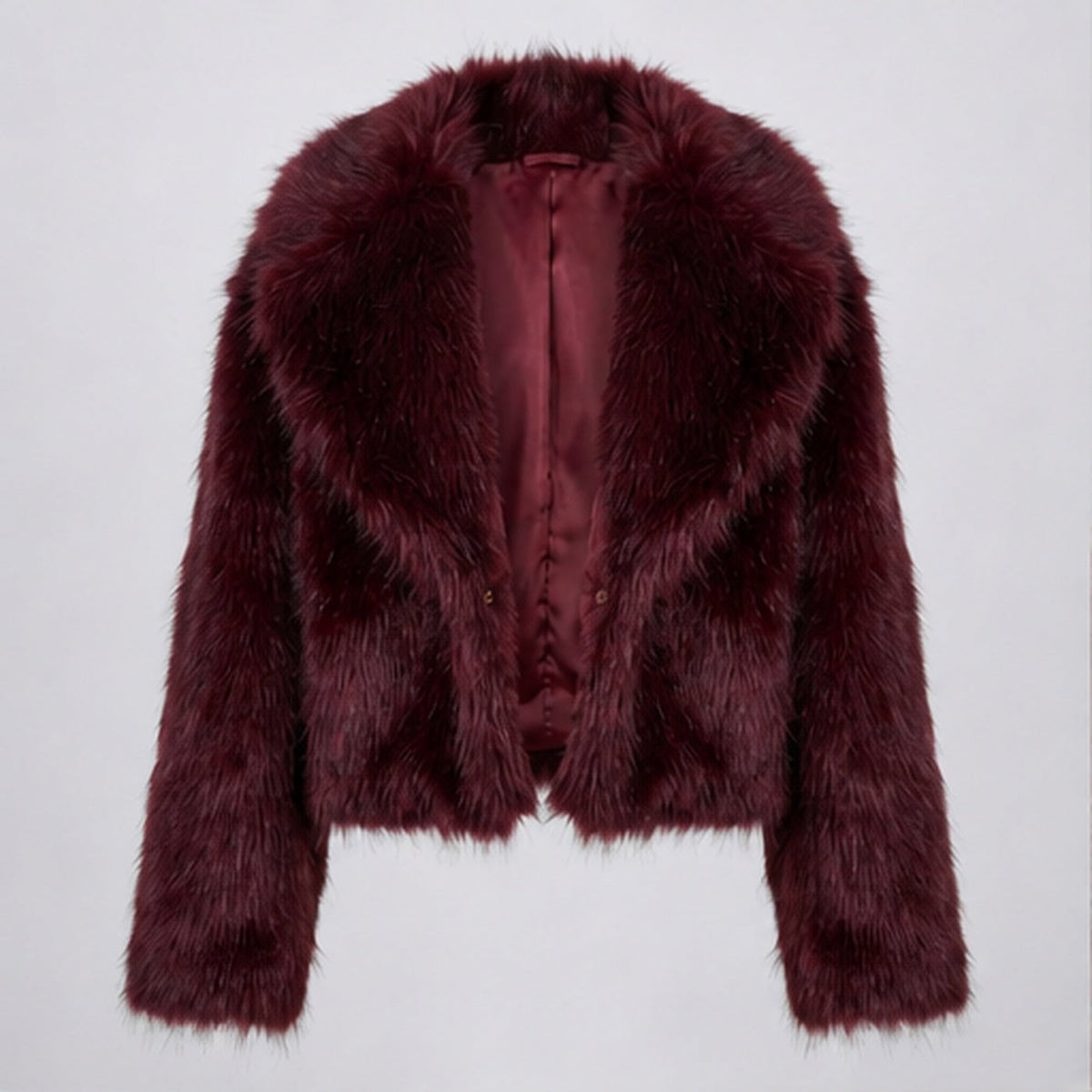Korte Faux Fur Jas