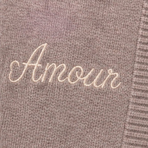 Amour Gebreide Hood