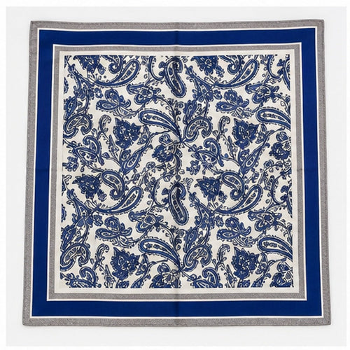 Vierkante Sjaal 70x70 – Ornamentprint