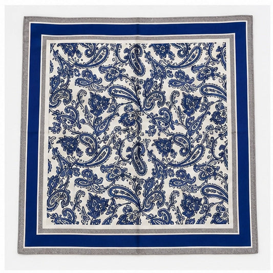 Vierkante Sjaal 70x70 – Ornamentprint