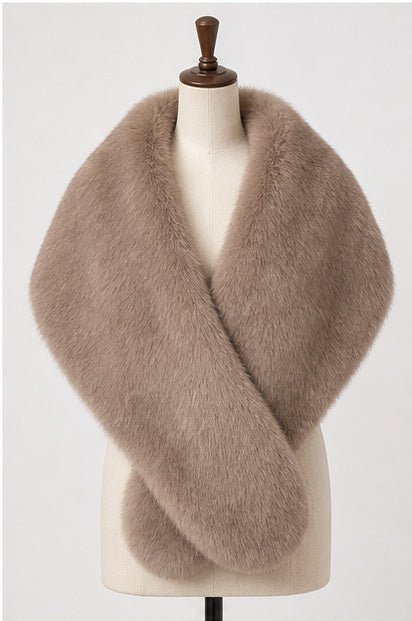 Faux Fur Stola - One Size