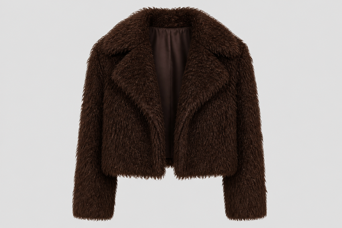 Shaggy Harige Jas – Model 39229