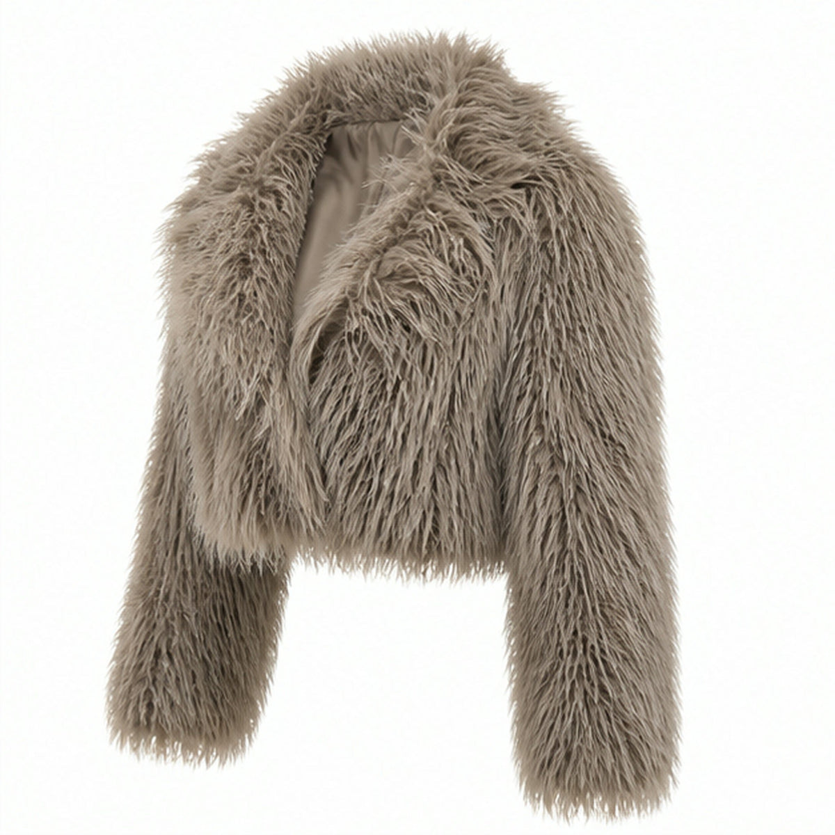 Shaggy Harige Jas – Model 39206