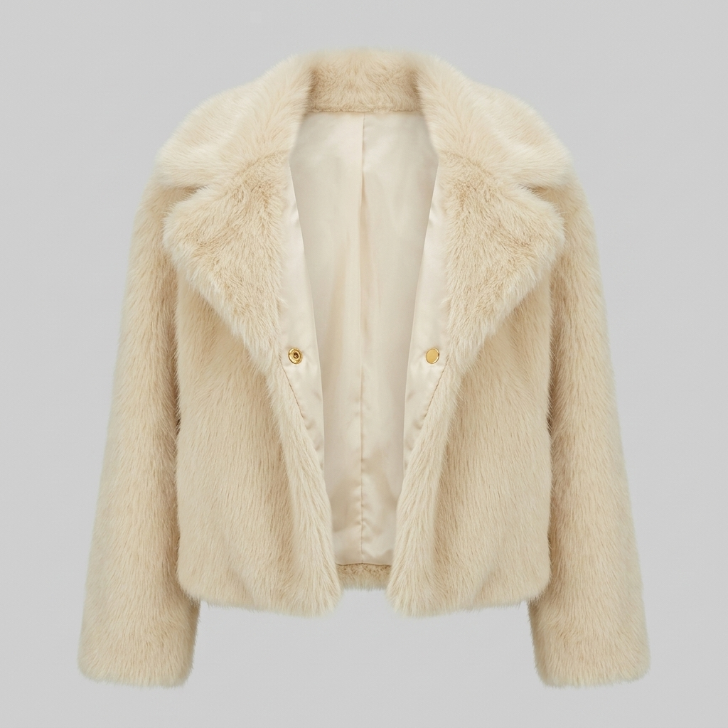 Faux Fur Jas – Model 41186