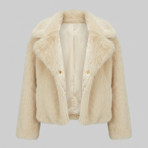 Faux Fur Jas – Model 41186
