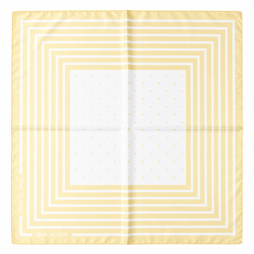 HS Sjaal - 70x70 NIEUW In 5+ Kleuren - Zijde Satijnen Look - Geel