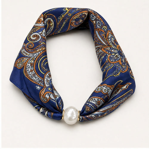 Parelsjaal met Paisleyprint