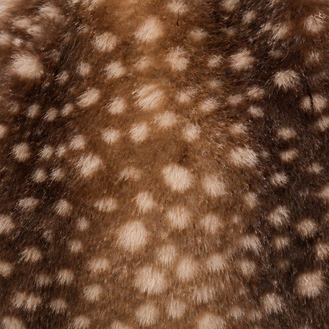 Spotted Faux Fur Schoudertas
